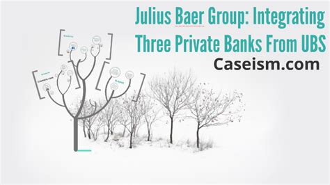 Julius Baer Group: Integrating Three Private Banks From UBS by ...