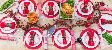 Christmas dinner table - Stock Image - F016/1412 - Science Photo Library