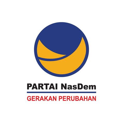 Partai Nasdem logo design banner, Partai Nasdem logo icon 24127406 Vector Art at Vecteezy