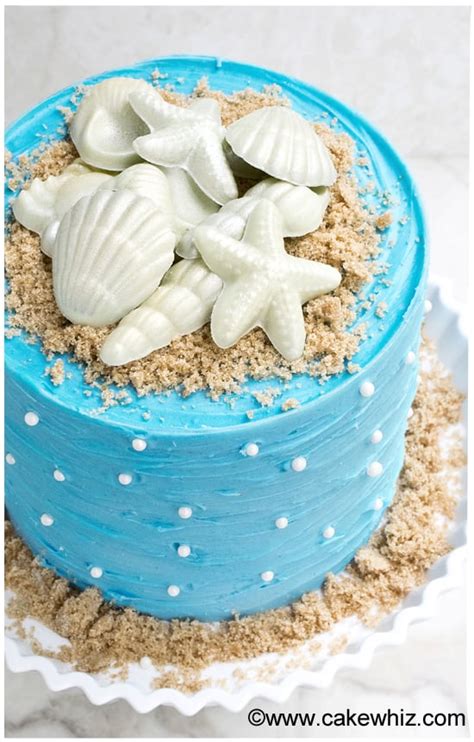 Easy Beach Cake - CakeWhiz