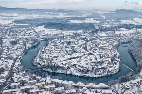 Novo Mesto, the capital of the Dolenjska region of Slovenia