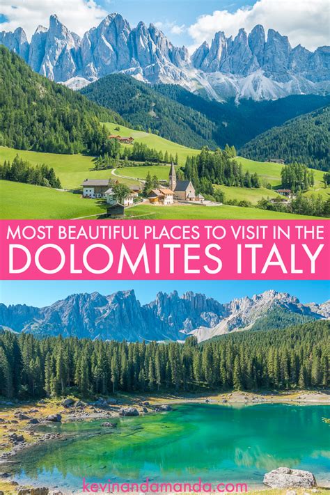 Want to see the Dolomites? Here is a one-week itinerary in the Dolomites of Italy that will make ...