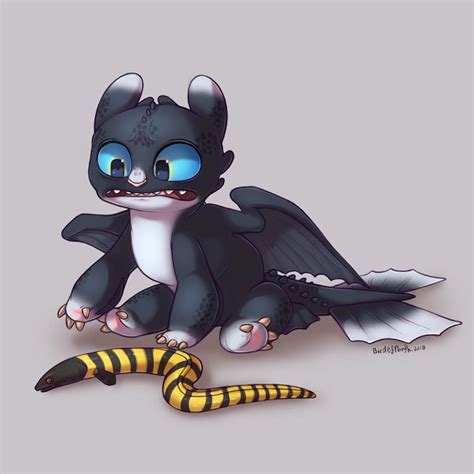 Pin on Night Lights Fury / HTTYD3