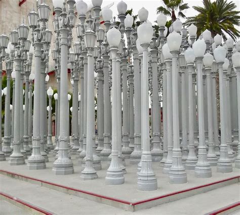 Urban Light By Chris Burden at LACMA | The Worley Gig