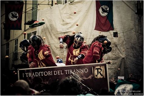 The historical Carnival of Ivrea on Behance