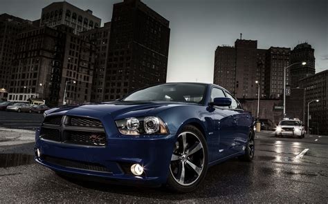 car, Dodge Charger, Blue Cars Wallpapers HD / Desktop and Mobile ...