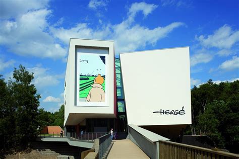 Herge Museum in Louvain-la-Neuve, Belgium by Christian de