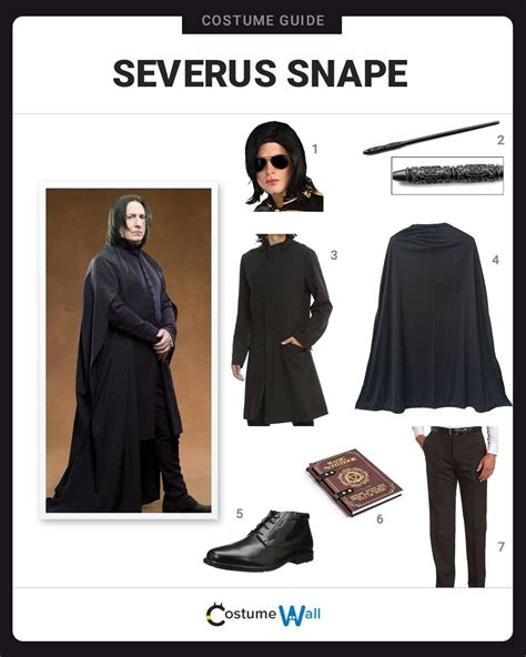 Dress Like Severus Snape Costume | Halloween and Cosplay Guides