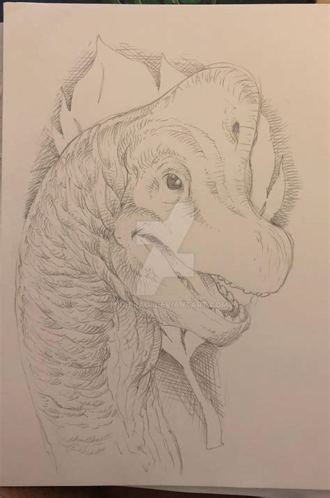 Brachiosaurus Sketch by Michiragi on DeviantArt