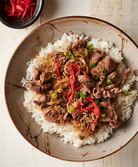 gyudon - japanese beef bowl - glebe kitchen