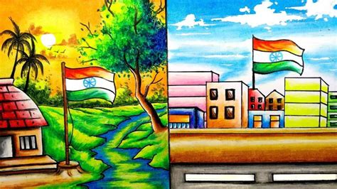 har ghar tiranga drawing/har ghar tiranga chitra/har ghar tiranga ...