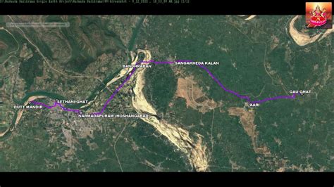 Maa Narmada Parikrama - Day 99 - Gau Ghat to Narmadapuram (Hoshangabad ...