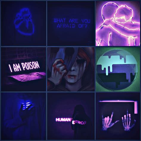 Download Aesthetic Eyeless Jack Collage Wallpaper | Wallpapers.com