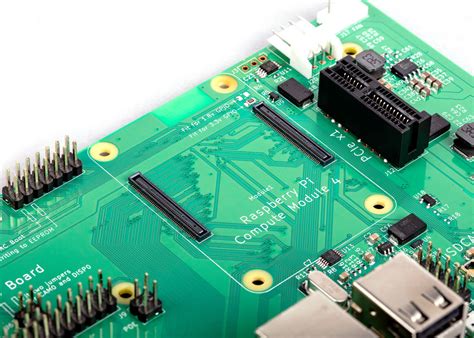 Raspberry Pi Compute Module CM4 IO Board - PiShop.us