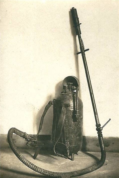 World War I --- Flamethrower "Kleif Model 1916" (Germany) [650x972] Native American History ...