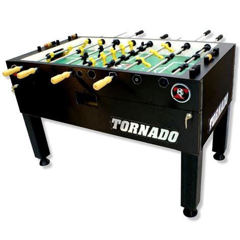 Tornado T-3000 Foosball Table in Solid Black | Tournament 3000 Foosball ...