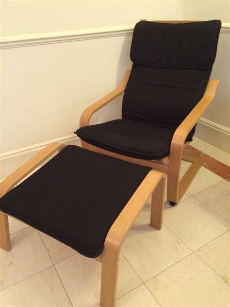 IKEA Poang Chair with Footstool | in Notting Hill, London | Gumtree