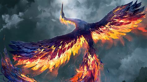 Download Bird Fantasy Phoenix 4k Ultra HD Wallpaper by Svetlin Velinov