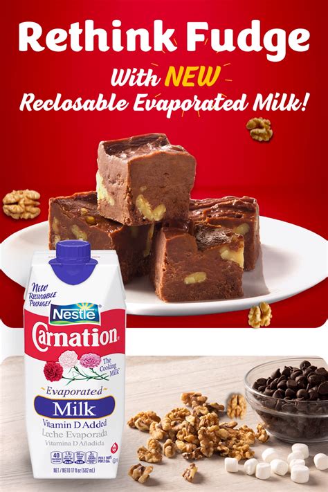 Carnation Chocolate Fudge Recipe Evaporated Milk | Dandk Organizer