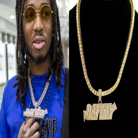 RAPPER MIGOS QUAVO DATWAY CHAIN #DRIPSHOPNY #quavo #migos | Chain ...