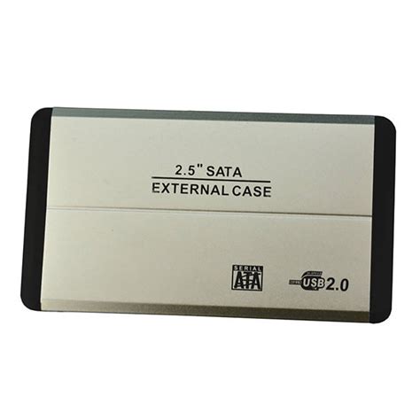 2.5" Hard Drive Enclosure USB 2.0 External Hard Drive Aluminum High ...