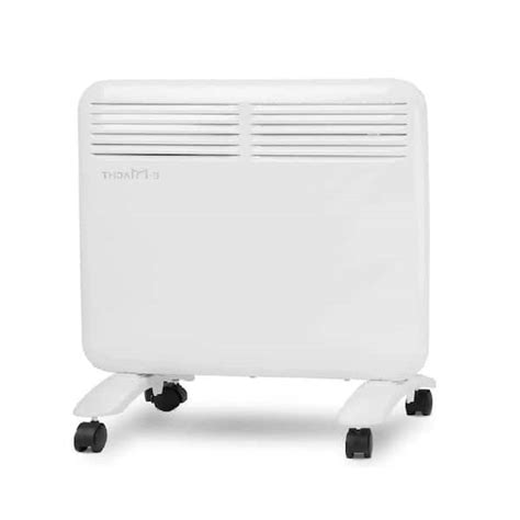 cadeninc 750-Watt Wall-Mounted Electric Space Heater with Adjustable Thermostat Bos-LQD0-EJ2 ...