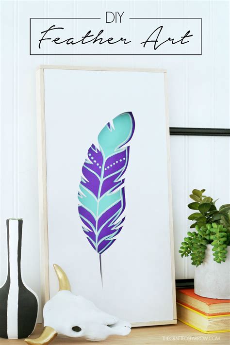 DIY Feather Art