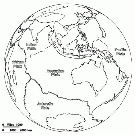 Plate Tectonics Map - Plate Boundary Map - World Map Tectonic Plates ...