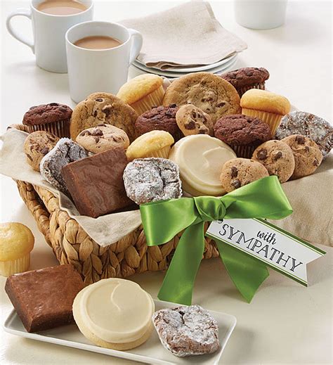 With Sympathy Gift Basket - Medium