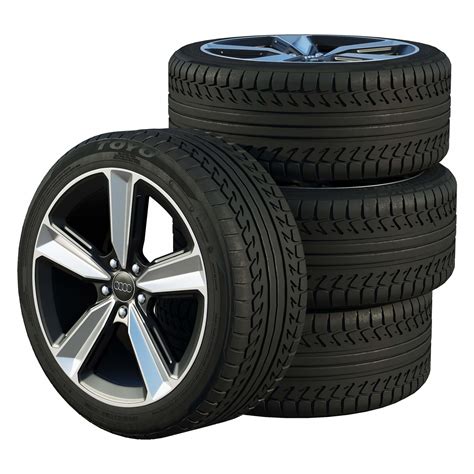 Audi Tires 6 - 3D Model by zifir3d