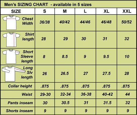 Pea Coat Sizing Chart – Tradingbasis