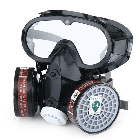 Chemical Respirators Gas mask with glasses Spray pesticide mask Eyes nose and mouth conjoined ...