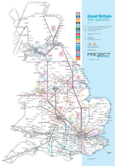 National Rail Map | UK Train Map | Trainline