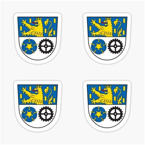 Neunkirchen Saarland Germany Coat of Arms Sticker | Wappen, Kreis