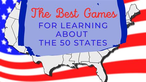 20 Games For Learning About The 50 States