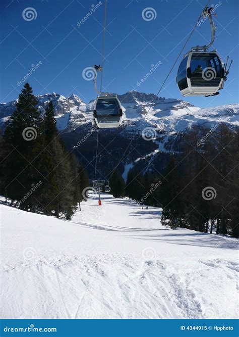 Ski Lift Gondola Royalty Free Stock Photo - Image: 4344915