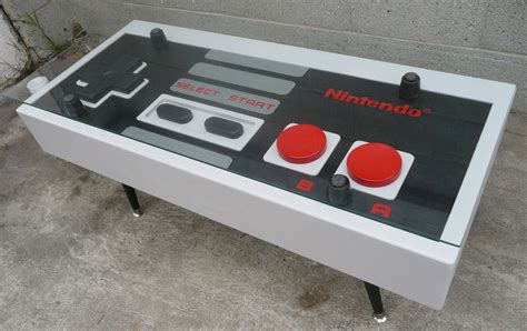 If It's Hip, It's Here (Archives): Handcrafted Nintendo NES Controller Coffee Tables - And They ...