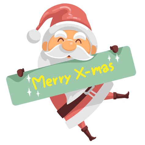 Santa Claus Stickers