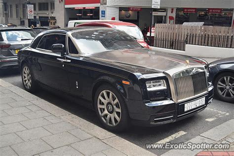 Rolls-Royce Phantom spotted in London, United Kingdom on 07/28/2018