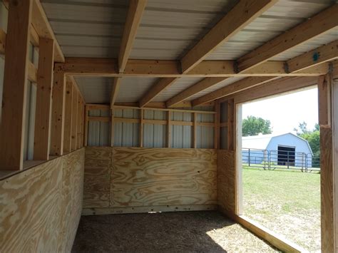 Quality Pre-built Loafing Sheds For Sale by Mid-America Structures