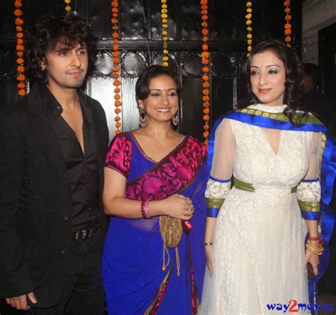 Sonu nigam Family pics