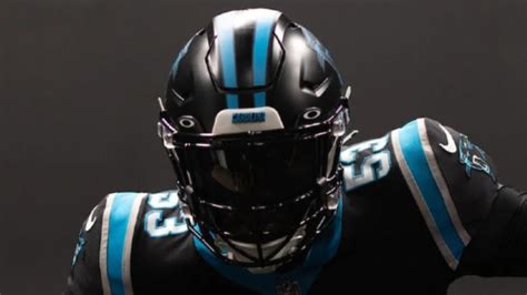 Panthers unveil new black alternate helmet for 2022 that marks first ...