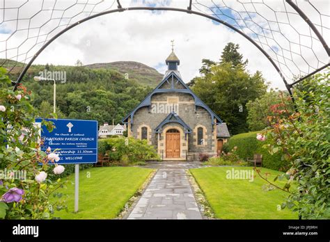 St Fillans - Dundurn Parish Church - Scotland UK Stock Photo - Alamy