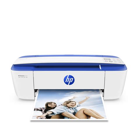 HP DeskJet 3755 All-in-One Printer in White and Dark Blue (Certified ...