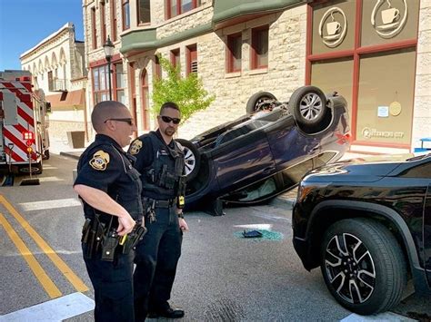 16-Year-Old Driver Safe After Downtown Rollover Accident: Report | Waukesha, WI Patch