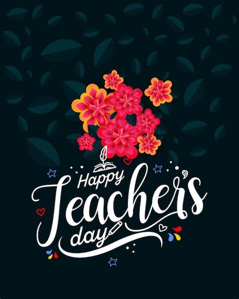 Premium Vector | Teachers day banner design