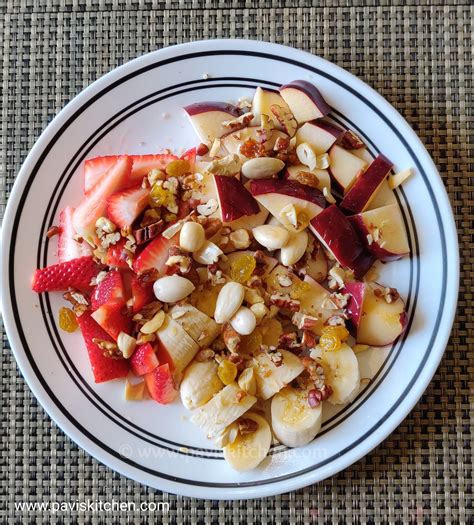 Fruit salad recipe | Indian fruit salad | how to make fruit salad ...