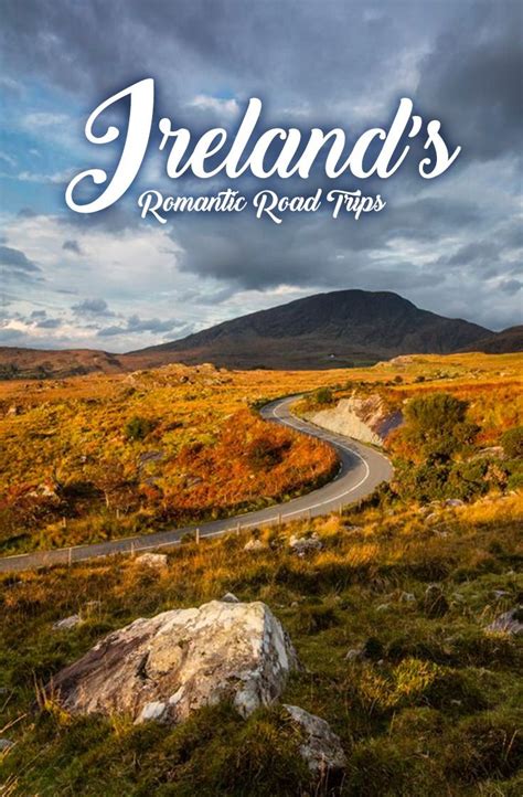 Ireland is filled with roads just like this one, that seems to curve through the landscape for ...