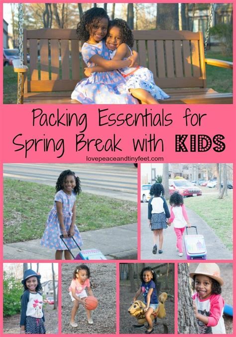 Packing Essentials for Spring Break with Kids (Printable List) | Spring break kids, Printables ...