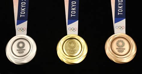 This Olympics, all the medals are made entirely of recycled materials